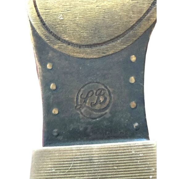 Lucky Brand Leather Ankle Boots Women’s 9M Oxblood Brown Western Booties - Picture 6 of 11